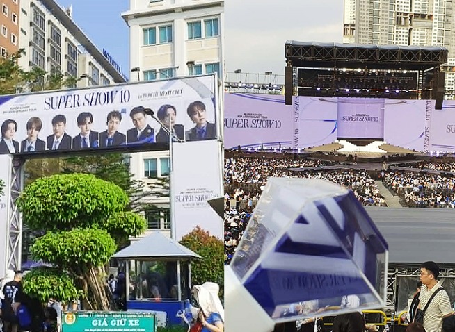 Đong đầy xúc cảm cùng buổi hòa nhạc Super Show 10 của Super Junior tại TP.HCM