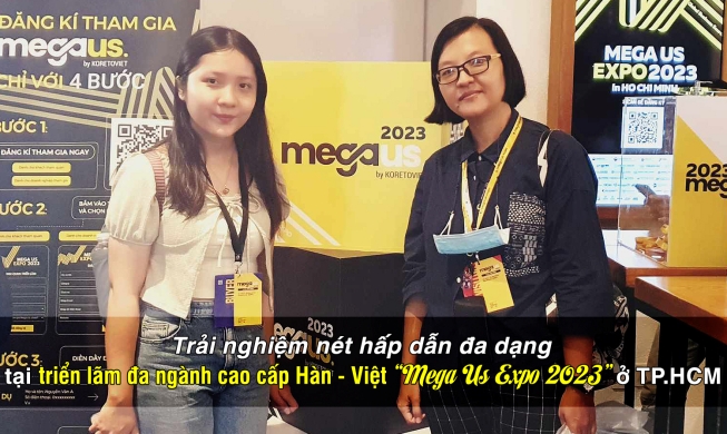 Trải nghiệm nét hấp dẫn đa dạng tại triển lãm “Mega Us Expo 2023” ở TP.HCM