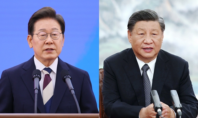 Tổng thống Hàn Quốc Lee Jae-myung điện đàm với Chủ tịch Trung Quốc Tập Cận Bình