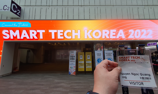 Trải nghiệm kỳ thú Triển lãm Smart Tech Korea 2022 tại COEX