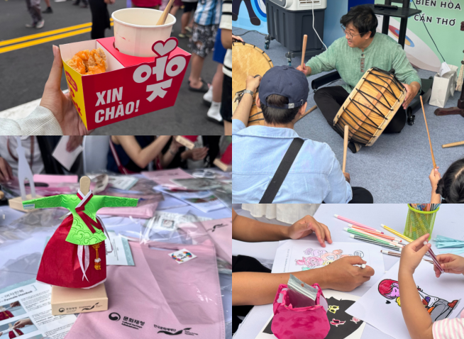 Một ngày “du lịch” Hàn Quốc giữa lòng Việt Nam tại Ngày hội Văn hóa Hữu nghị Việt - Hàn 2025