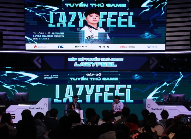 Phiêu du vào vũ trụ E-Sports tại “Tuần lễ Game Hàn Quốc 2025”