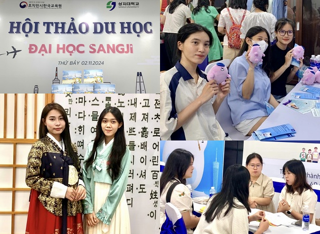 Hội thảo du học trường Đại học Sangji - Khởi đầu ước mơ du học Hàn Quốc cho sinh viên Việt Nam