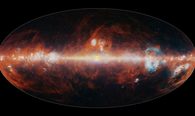 Tiết lộ bản đồ toàn bầu trời của kính viễn vọng không gian SPHEREx 