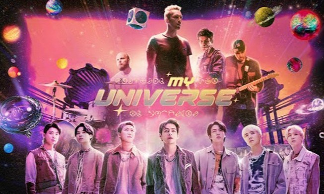 BTS và Coldplay tung ra MV “My Universe”