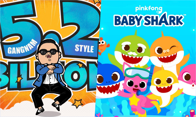 “Gangnam Style” và “Baby Shark” lọt vào danh sách 18 khoảnh khắc mang tính biểu tượng của YouTube