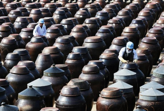 Ủ tương truyền thống kiểu Hàn