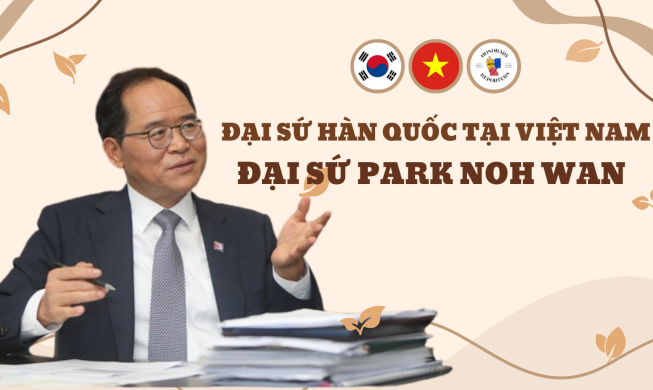 Nhiệm kỳ thành công của Đại sứ Hàn Quốc tại Việt Nam Park Noh Wan