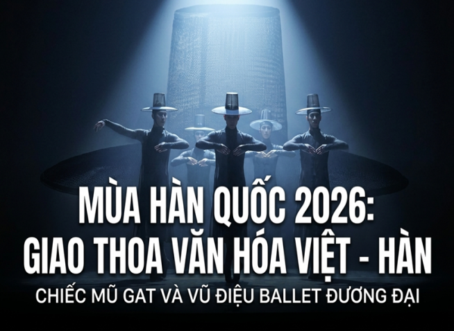 "Mùa Hàn Quốc 2026" khai màn rực rỡ tại Hà Nội với ballet đương đại "GAT"