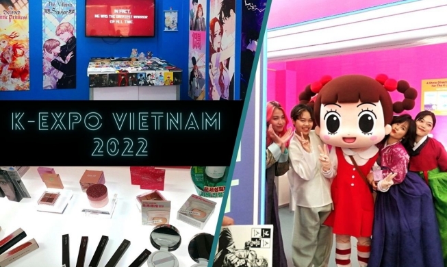 Trải nghiệm những hoạt động thú vị tại hội chợ triển lãm K-EXPO VIETNAM 2022 tại Hà Nội