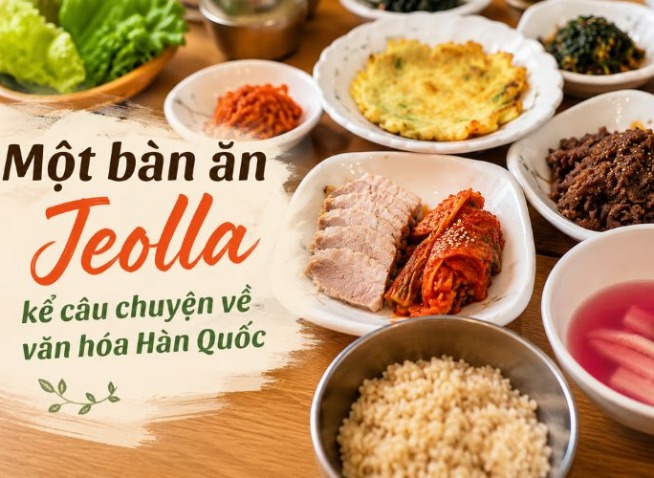 Một bàn ăn ở Jeollanam-do đã kể cho tôi câu chuyện về văn hóa Hàn Quốc