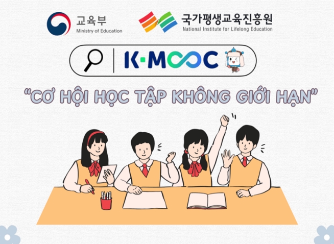 Khám phá cơ hội học tập không giới hạn cùng nền tảng online K-MOOC