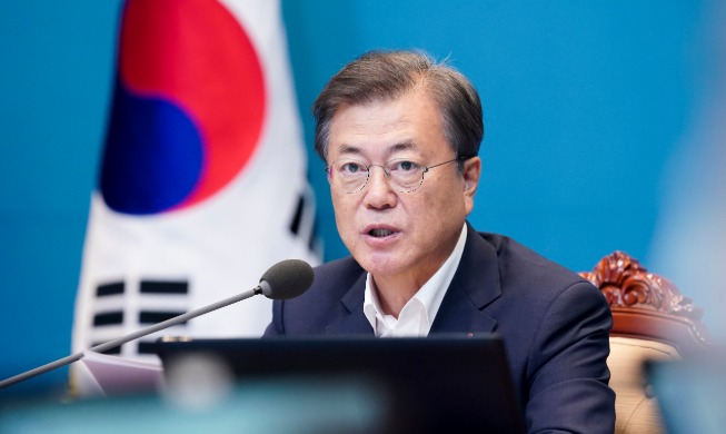 Tổng thống Moon Jae-in kêu gọi phản ứng tích cực để vượt qua khủng hoảng chuỗi cung ứng toàn cầu