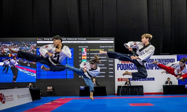 Khai mạc Giải vô địch Taekwondo Poomsae thế giới tại Chuncheon - Hơn 2.000 VĐV từ 85 quốc gia tham dự