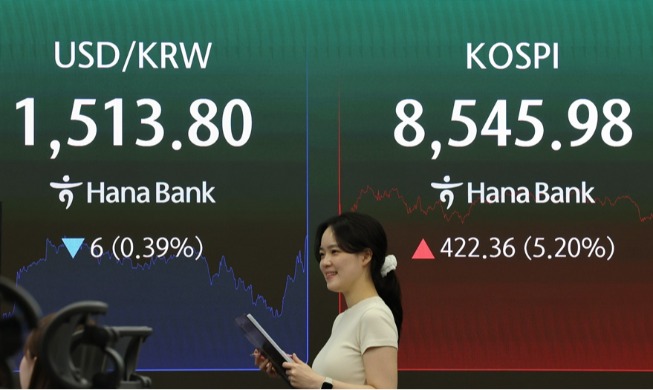 KOSPI phục hồi lên mốc 8.500 điểm nhờ thỏa thuận chấm dứt chiến tranh