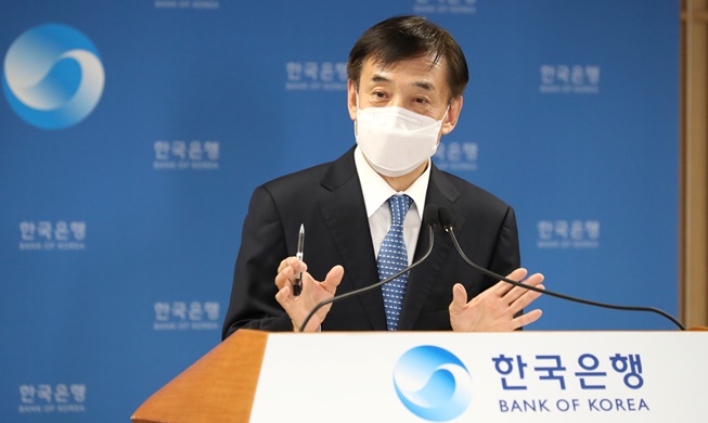 Thống đốc BOK dự báo tăng trưởng GDP của Hàn Quốc sẽ vượt 3% trong năm 2021