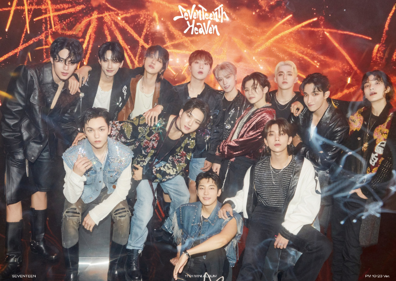 Ảnh concept cho mini album thứ 11 “SEVENTEENTH HEAVEN” của nhóm nhạc nam SEVENTEEN được phát hành trong tháng này. (Ảnh: Tài khoản Facebook của SEVENTEEN)