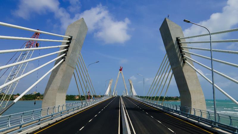 Cầu New Selander ở Tanzania được xây dựng thông qua dự án sử dụng vốn Hỗ trợ phát triển chính thức (ODA) của Chính phủ Hàn Quốc. (Ảnh: ODA Korea)