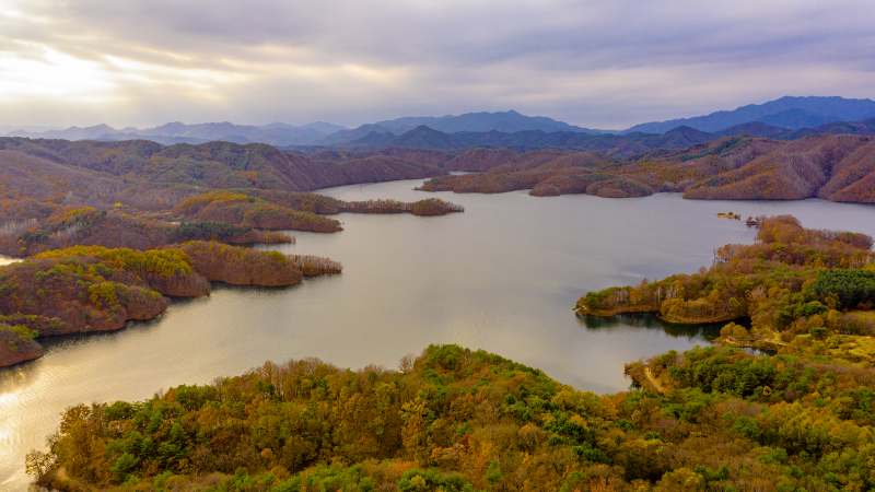 Đoạn 5 của đường mòn Hoengseonghosugil ở quận Hoengseong-gun, tỉnh Gangwon-do. (Ảnh: Tổng cục Du lịch Hàn Quốc)