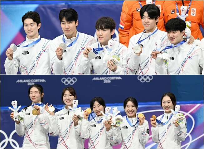 Trượt băng tốc độ cự ly ngắn 1500m nữ giành trọn huy chương vàng và bạc, hạng mục tiếp sức 5000m nam cũng giành được huy chương bạc