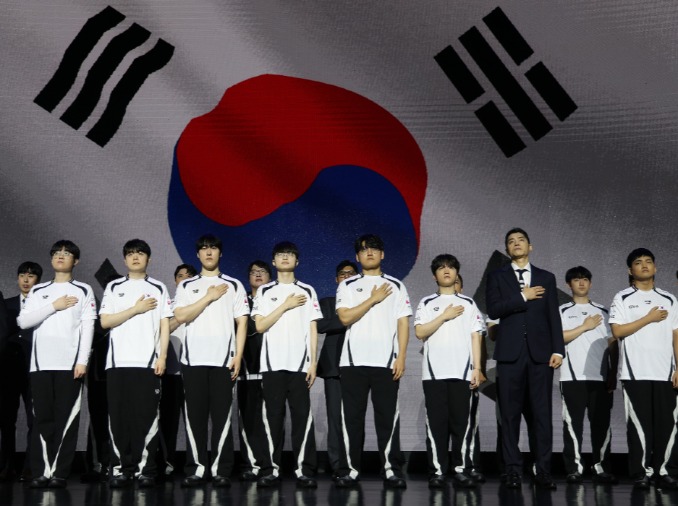  Lễ xuất quân dự Asian Games của đội tuyển eSports quốc gia Hàn Quốc - 'Mục tiêu giành huy chương ở tất cả các nội dung'