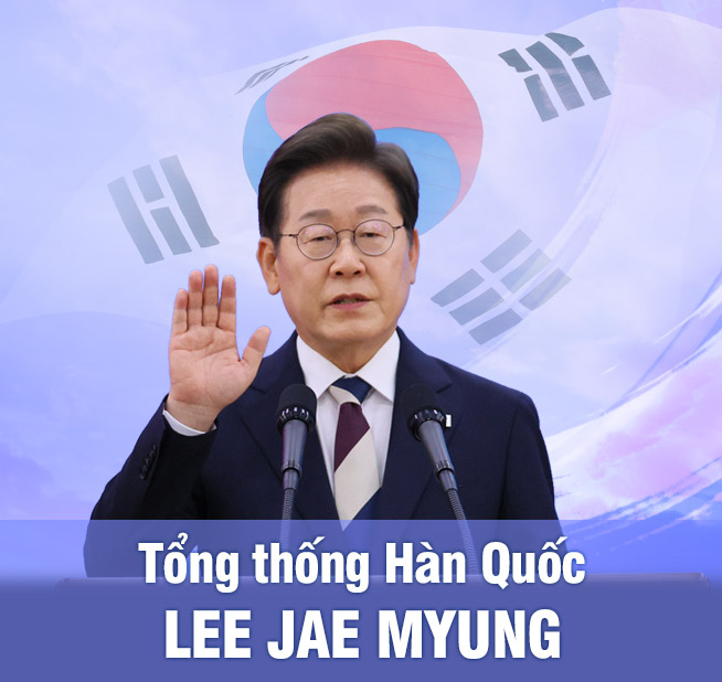 Tổng thống Hàn Quốc Lee Jae myung