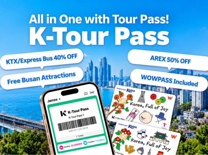 Thí điểm thẻ giảm giá ‘K-Tour Pass’ dành riêng cho du khách nước ngoài tại Busan